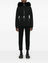 belted ski jacket